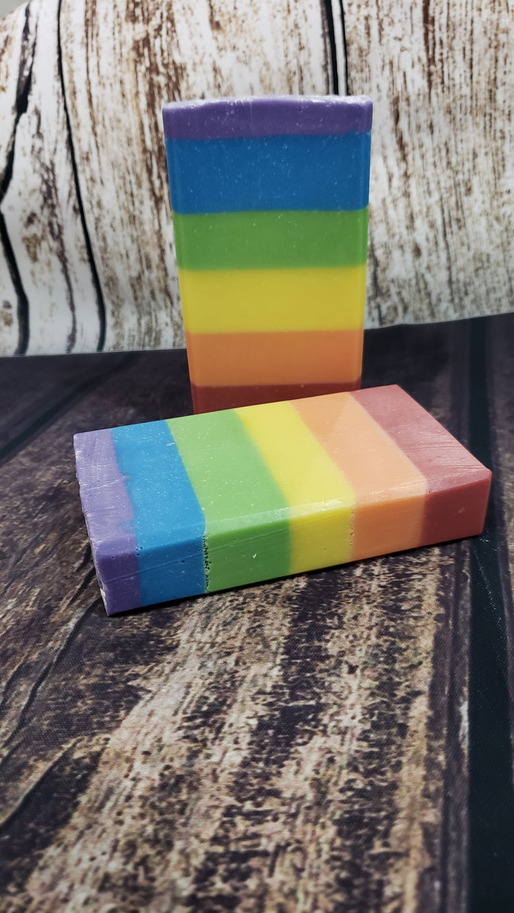 Rainbow Palm Free/Vegan Natural Bath Bar