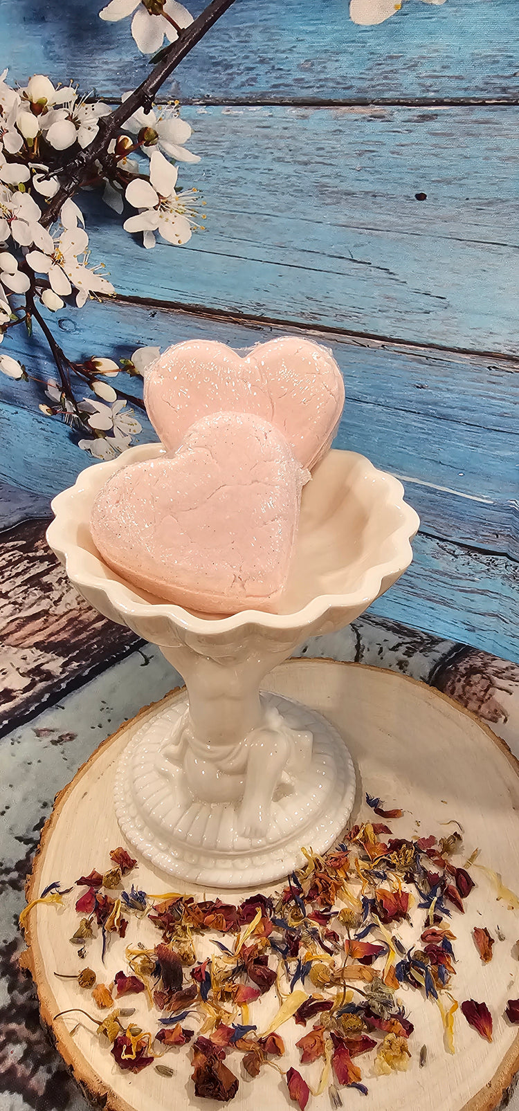 Solid Bubble Bars  (Solid Bubble Bath Hearts)