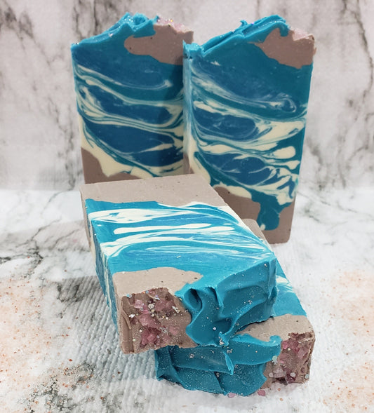 Ocean Waves Palm Free/Vegan Mild Exfoliation Natural Bar