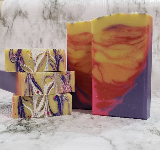 Summer Solstice Palm Free/Vegan Natural Bath Bar