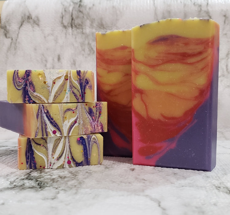 Summer Solstice Palm Free/Vegan Natural Bath Bar