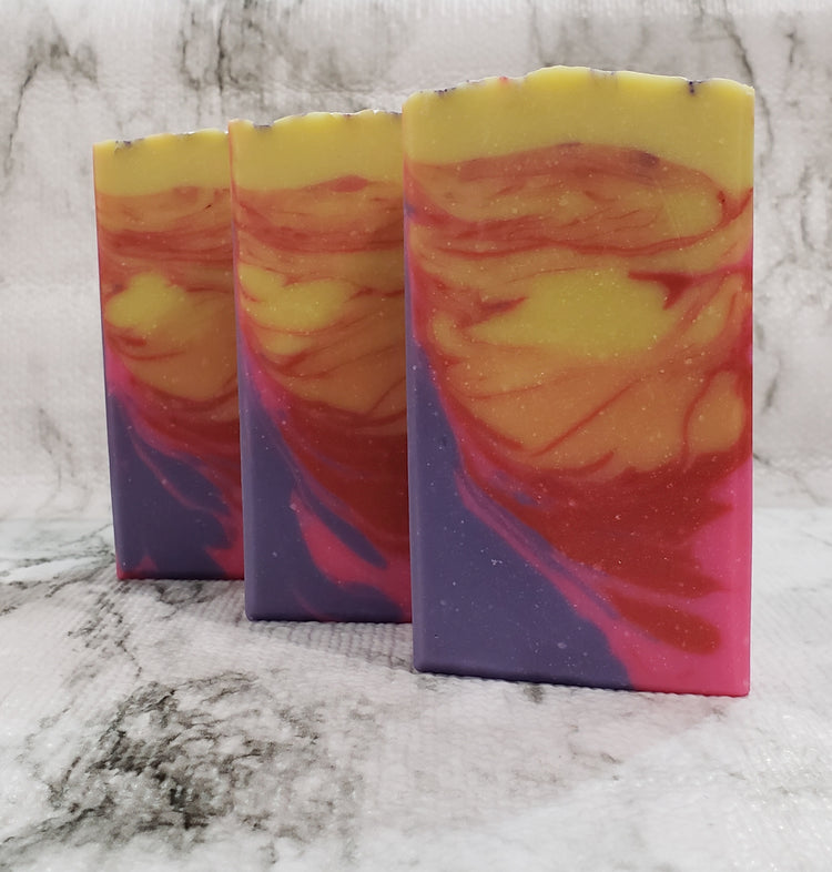 Summer Solstice Palm Free/Vegan Natural Bath Bar