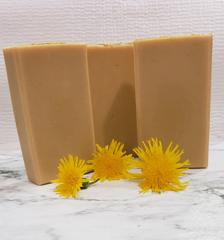 Dandelion Palm Free Vegan Natural Bar (Unscented Sensitive Skin)